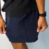 Short rafrow minimalista marinho