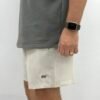 Short rafrow off white