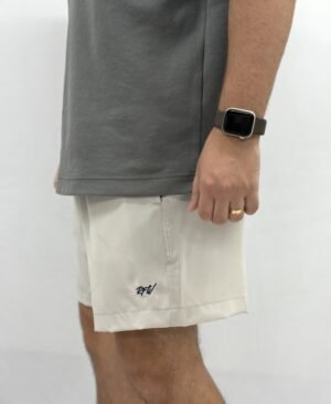 Short rafrow off white