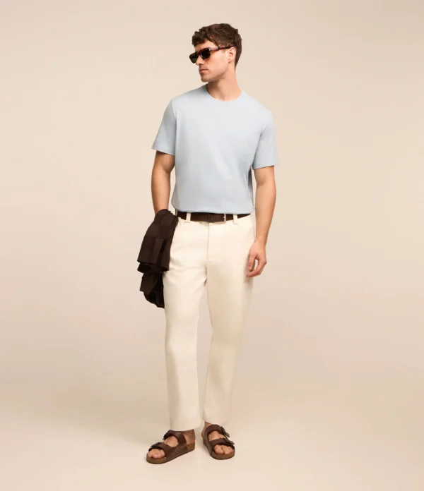 Camiseta padrão Zara blue