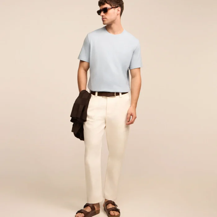 Camiseta padrão Zara blue