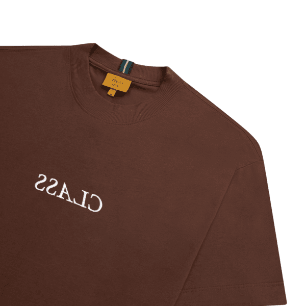 #22501_ 1 Camiseta Class Inverso (Brown/Off White)