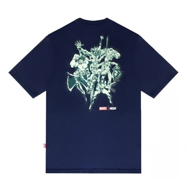 IMG_9278 Camiseta HIGH X MARVEL navy