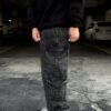 Calça cargo baggy 8 bolsos