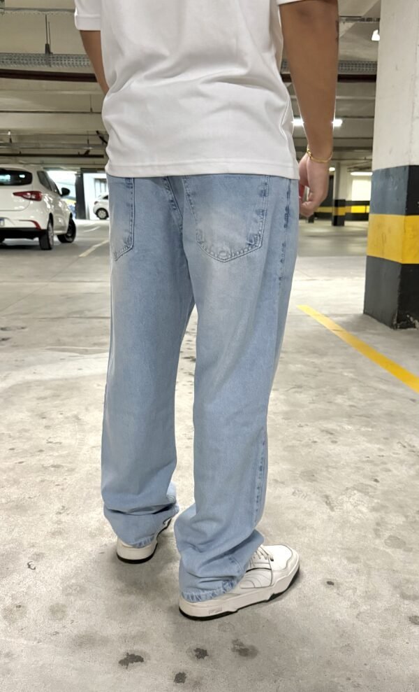 IMG_1467 Calça baggy jeans claro