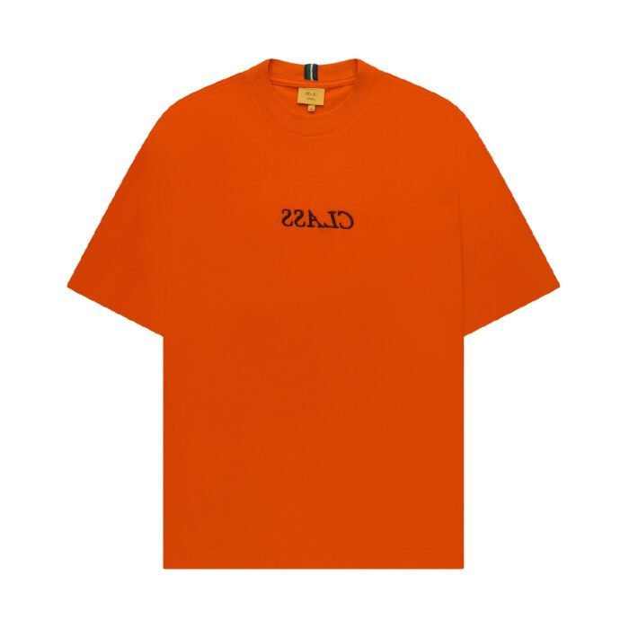 IMG_0895 T-SHIRT "CLASS INVERSO" ORANGE