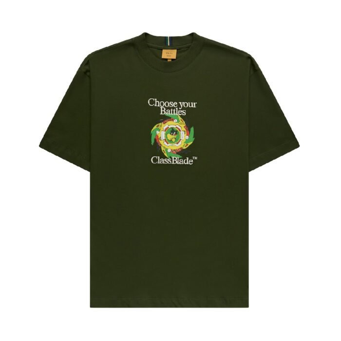 IMG_0905 T-SHIRT "CLASSBLADE” GREEN