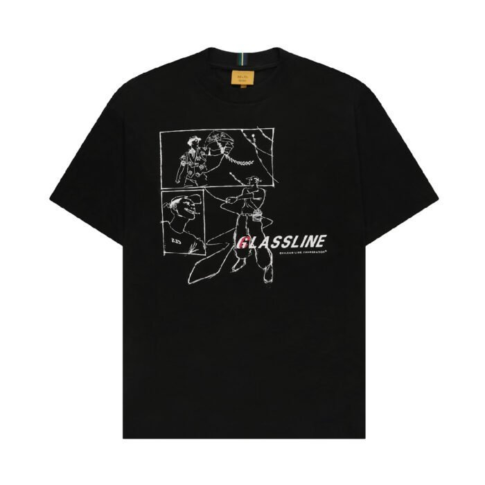 IMG_0919 T-SHIRT CLASS GLASSLINE BLACK