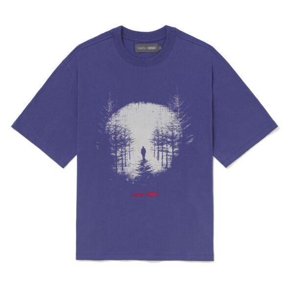 Tee QC High Overview Blue