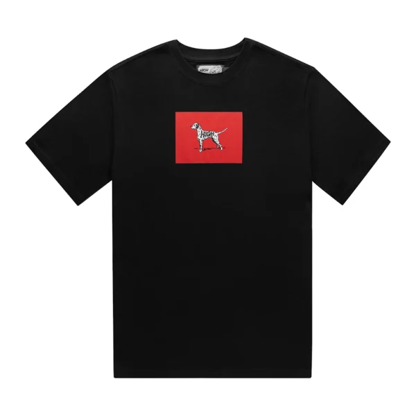 TEE DALMATIAN BLACK