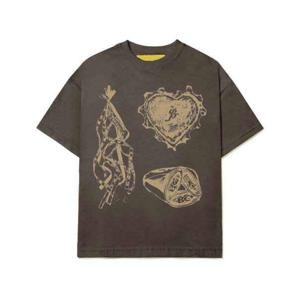 CAMISETA "BRASIL ESTENCIL" BROWN