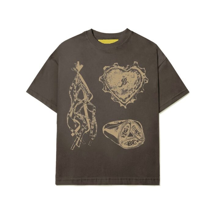 CAMISETA "BRASIL ESTENCIL" BROWN