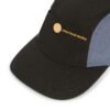 3 Panel Sports Hat Class “Stella” Black/Grey