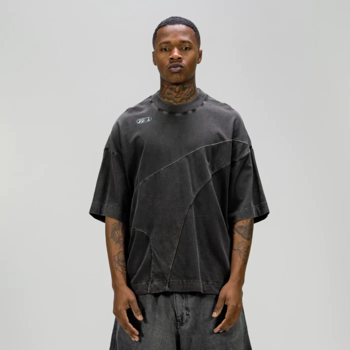 Overlay Grey Boxy Tee