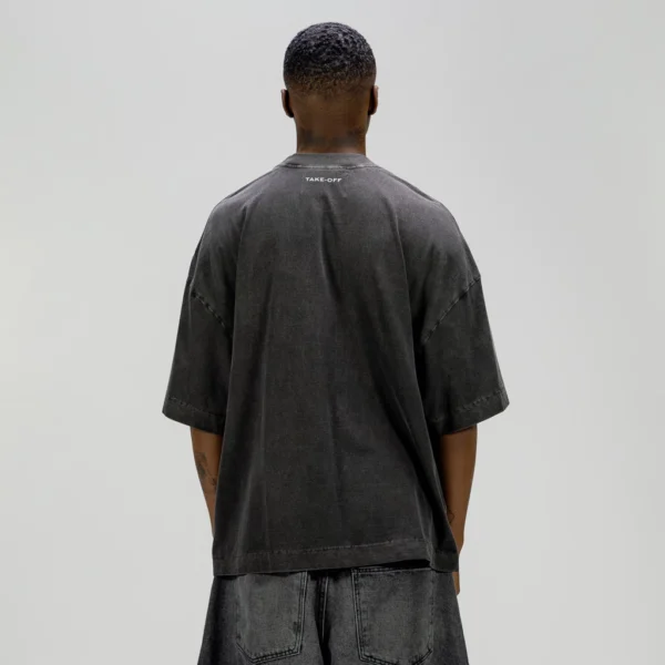 Overlay Grey Boxy Tee