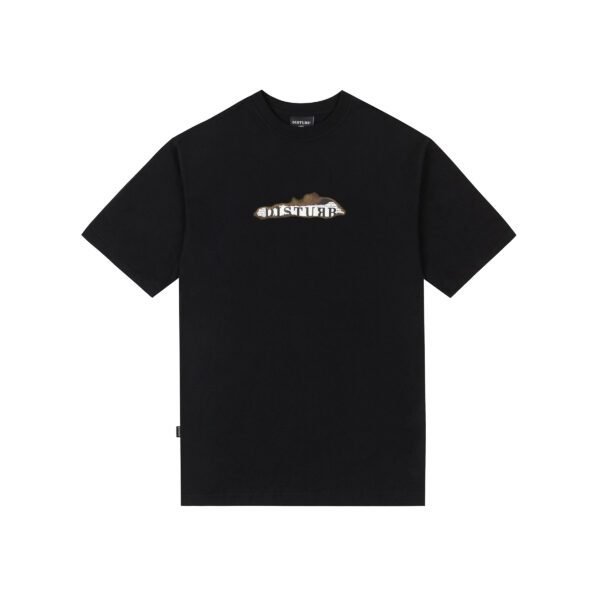 Logo News T-Shirt Black
