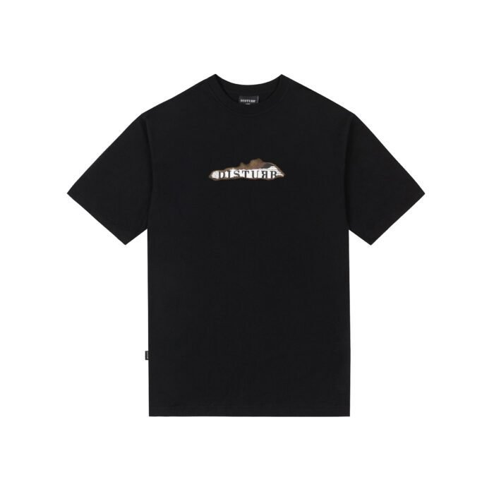 Logo News T-Shirt Black