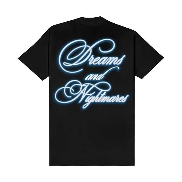 CAMISETA DREAMS AND NIGHTMARES BLACK
