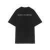CAMISETA "AMBIENTE MANGUE" PRETA BARRA CREW