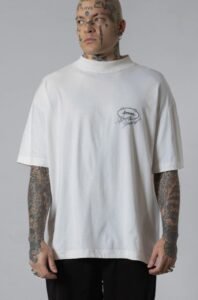 Camiseta Off White Approve oversized streetwear masculina