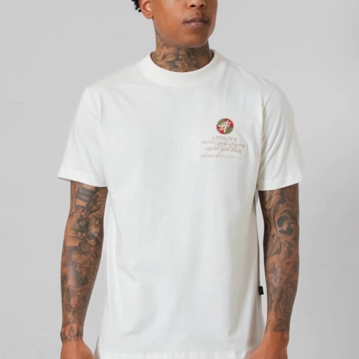 Camiseta Off white Approve streetwear masculina