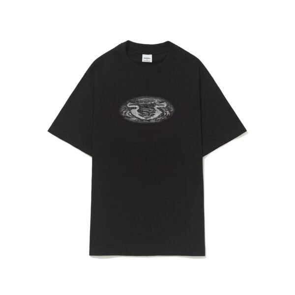 Camiseta Preta Barra Crew Over Masculina