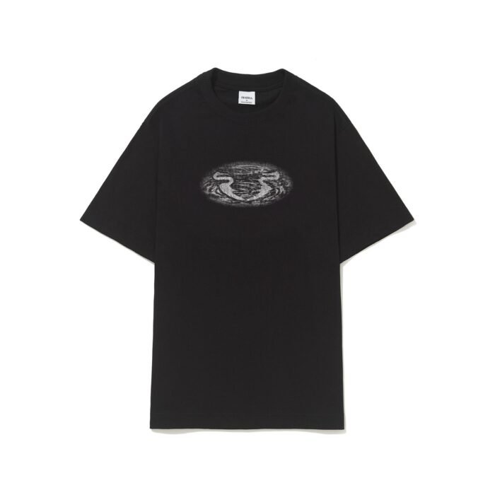 Camiseta Preta Barra Crew Over Masculina