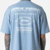 Camiseta Huge Yrslf Timeless Azul Claro