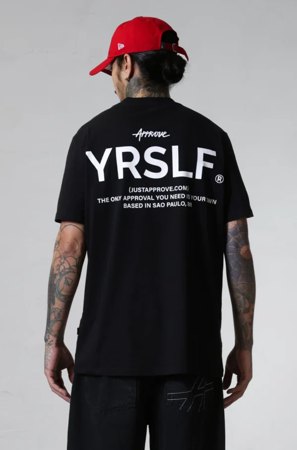 Camiseta Core Yrslf Pb Preta
