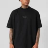 Camiseta Approve Preta Oversized Camiseta Preta Approve Oversized Streetwear Masculina