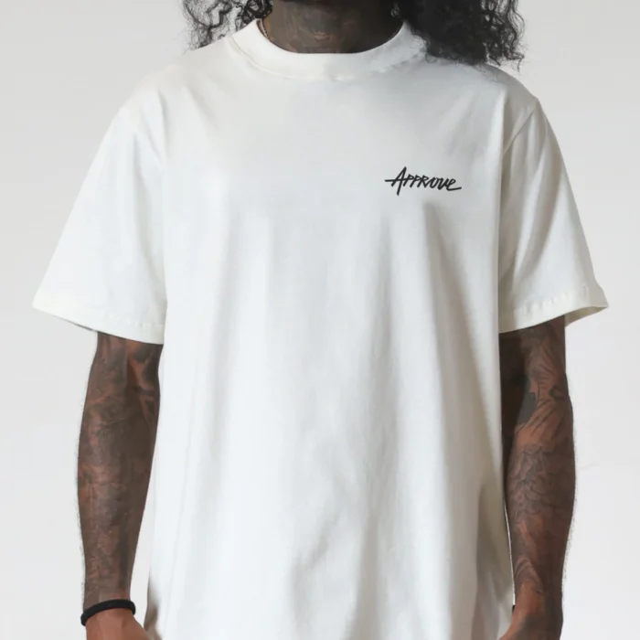 Camiseta Off White Approve Oversized Streetwear Masculina