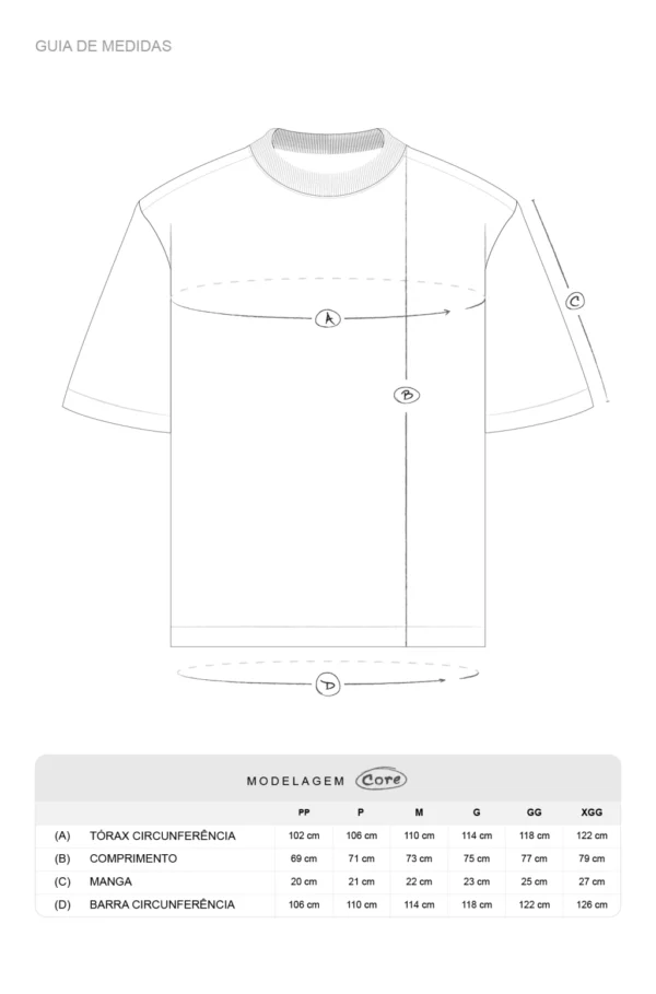 Camiseta Core Approve Basic Off White