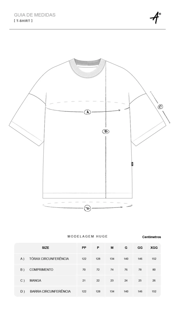 Camiseta Huge Yrslf Basic Off White