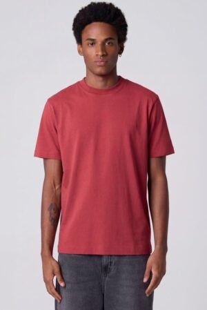 Camiseta Red Thesaint Comfort Streetwear Masculina