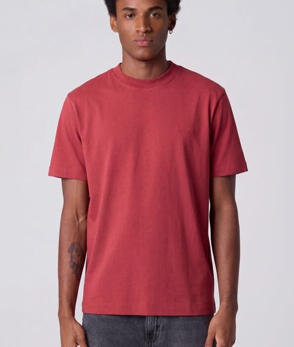 Camiseta Red Thesaint Comfort Streetwear Masculina