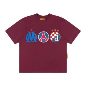 Camiseta Vinho Mad Boxy Streetwear Masculina 