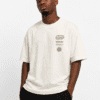 Camiseta Off White Thesaint Oversized Streetwear Masculina