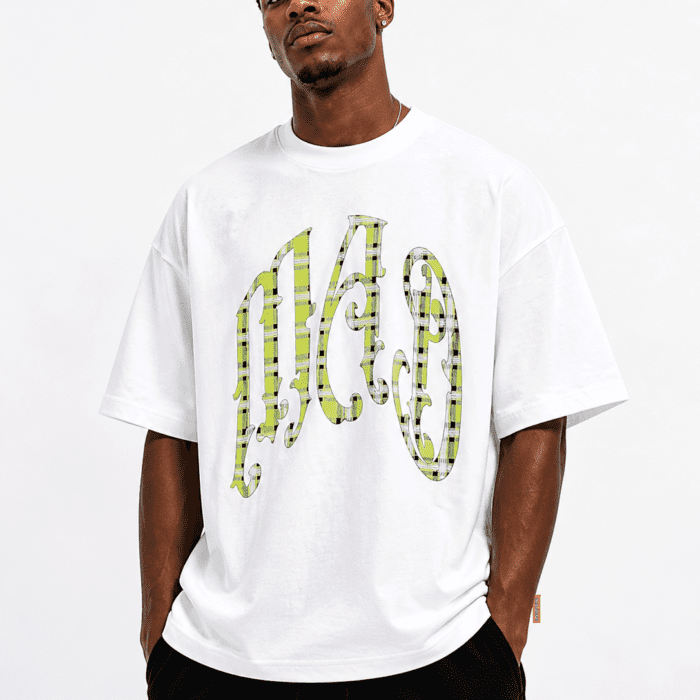 Camiseta Off White Mad Boxy Streetwear Masculina