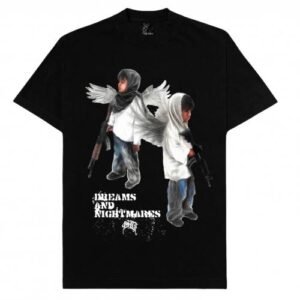 Camiseta Preta Sufgang Streetwear Masculina 