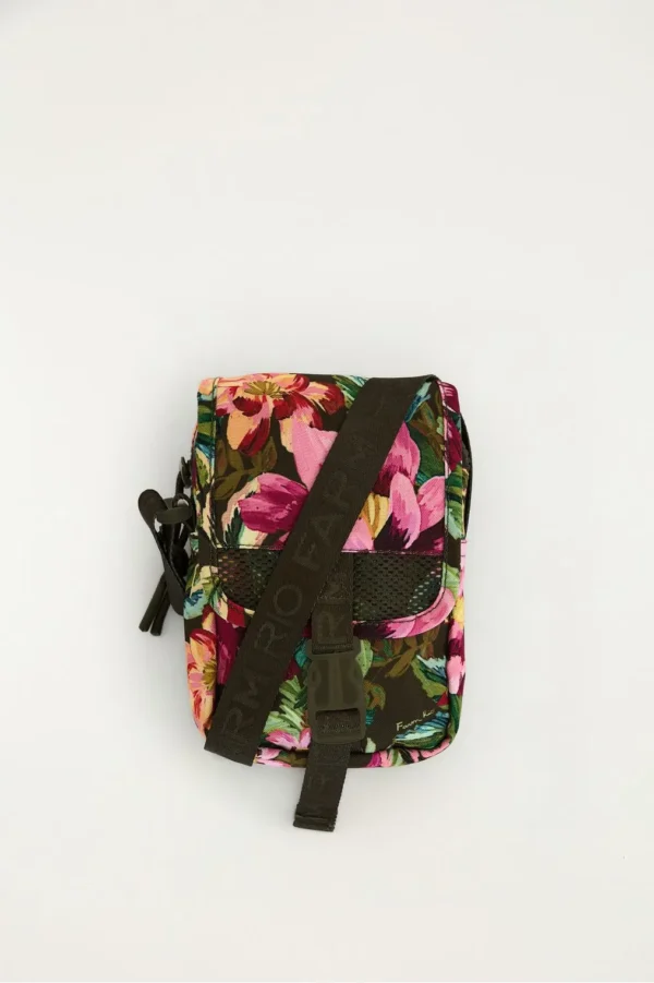 Bolsa fervo painted flowers