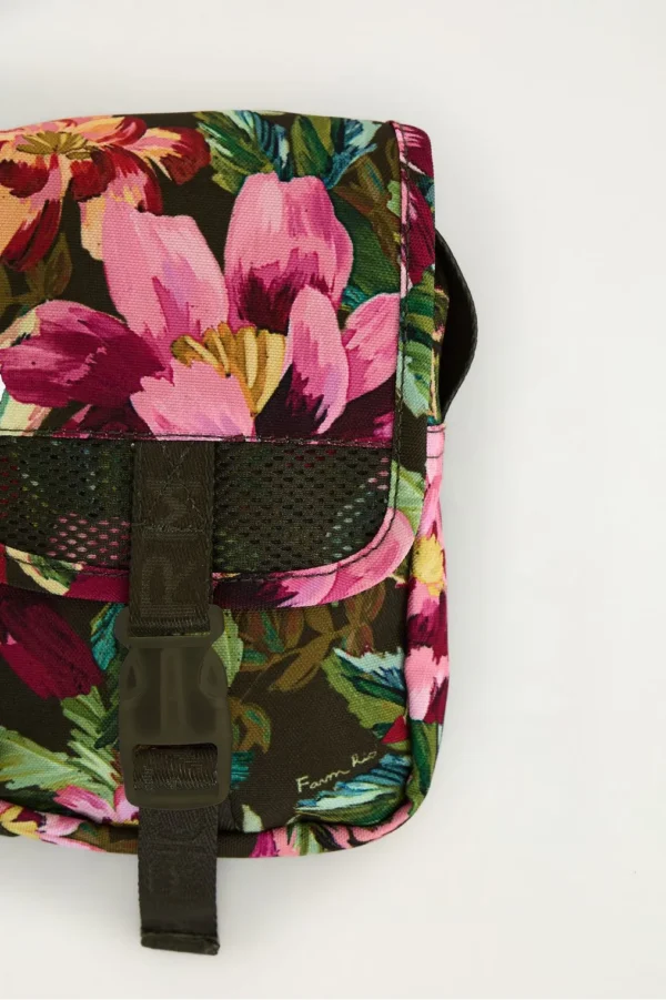 Bolsa fervo painted flowers