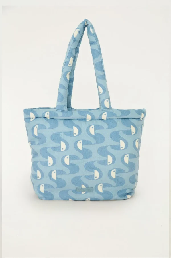 Bolsa Farm Tucano Azul Feminina Bolsa Azul Tucano Farm Feminina