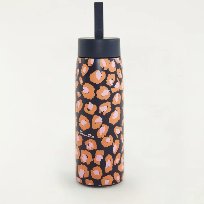 Garrafa que sede leopardo pop 750ml