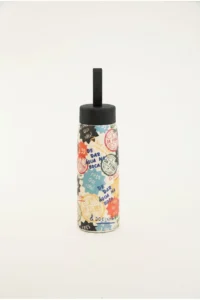 Garrafa Branca e Preta Farm Feminina 500ml