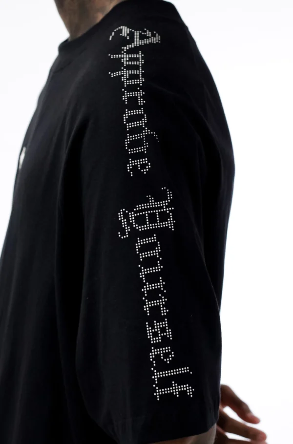 Camiseta Huge Approve Typewriter Preto