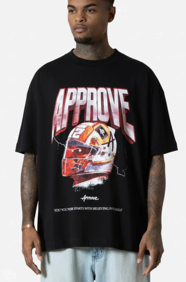 Camiseta Huge Approve Grand Prix Preta