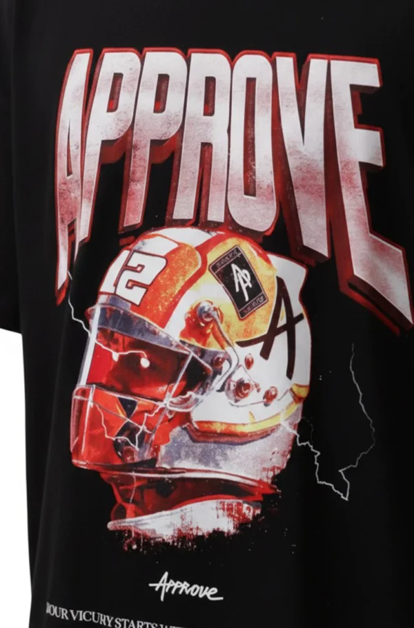 Camiseta Huge Approve Grand Prix Preta