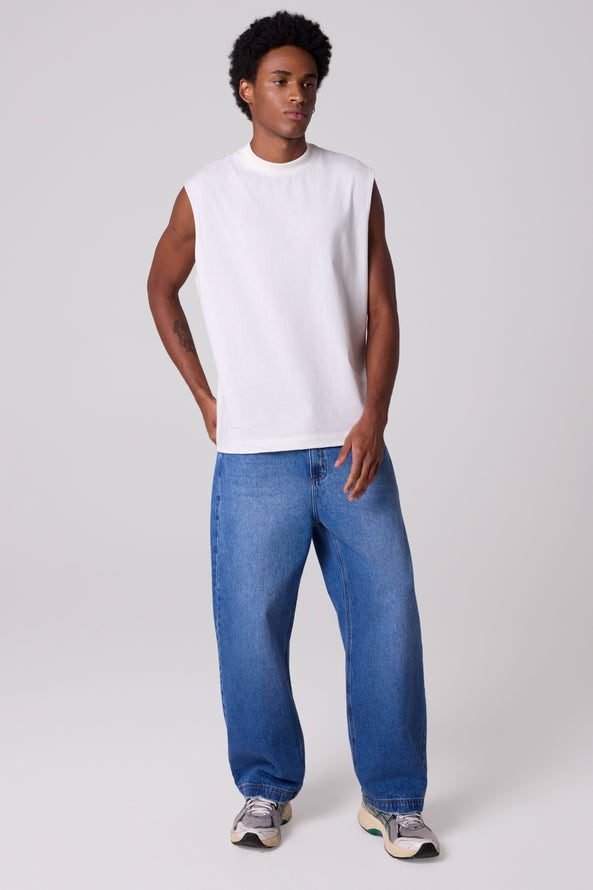 TANK TOP TURTLENECK SOLID
