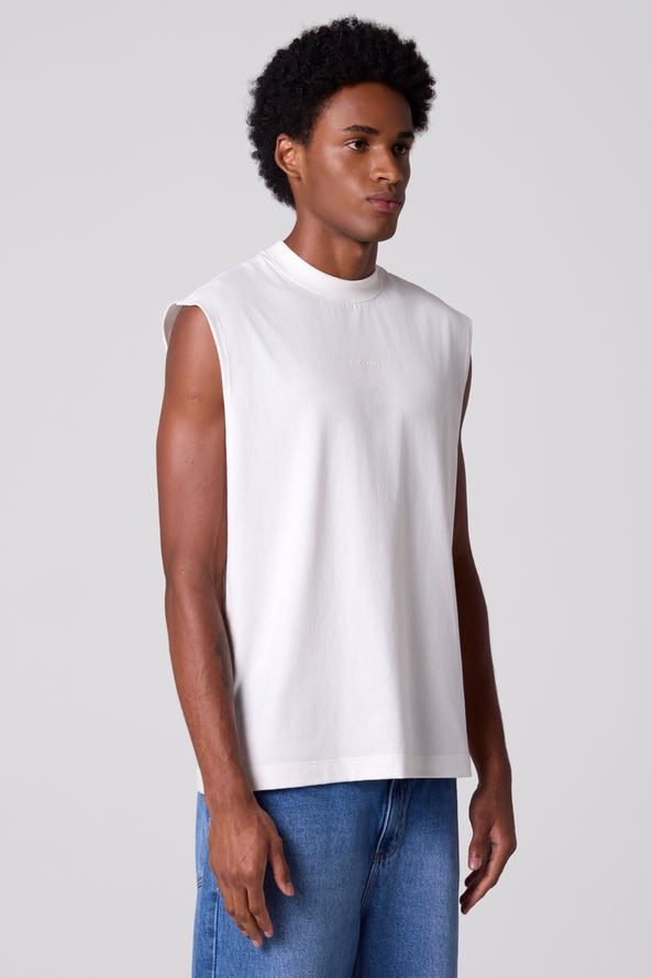 TANK TOP TURTLENECK SOLID