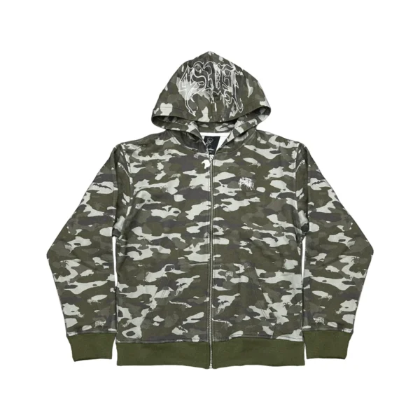 Moletom Verde Sufgang Streetwear Masculina